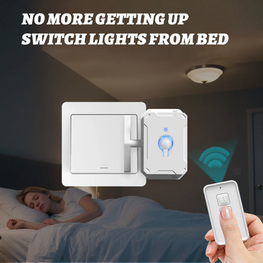 Wireless Remote  Light Switch Off Tool Automatic Button Pusher Intelligent USB Rechargeable Lazy Remote Control Switch