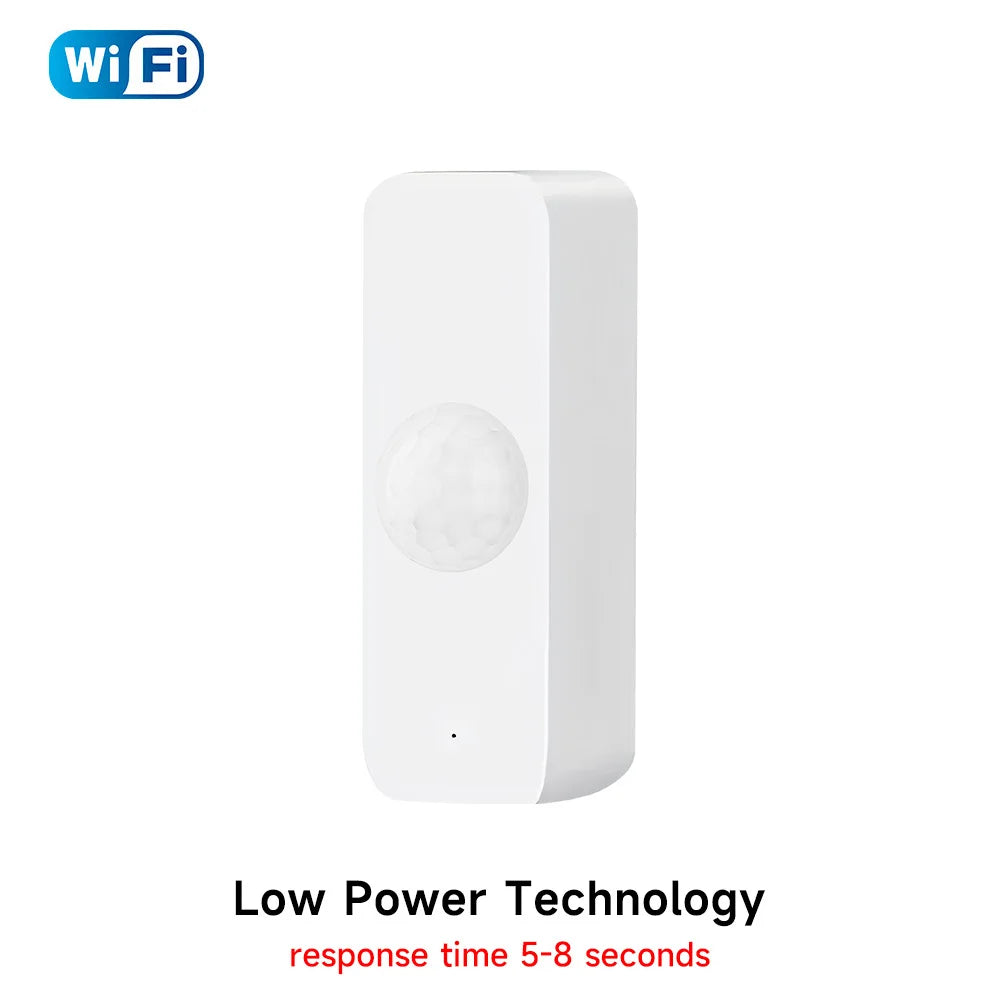Tuya WiFi/Zigbee PIR Motion Sensor Smart Home Human Body Infrared Detector Security Smart Life Works With Alexa Google
