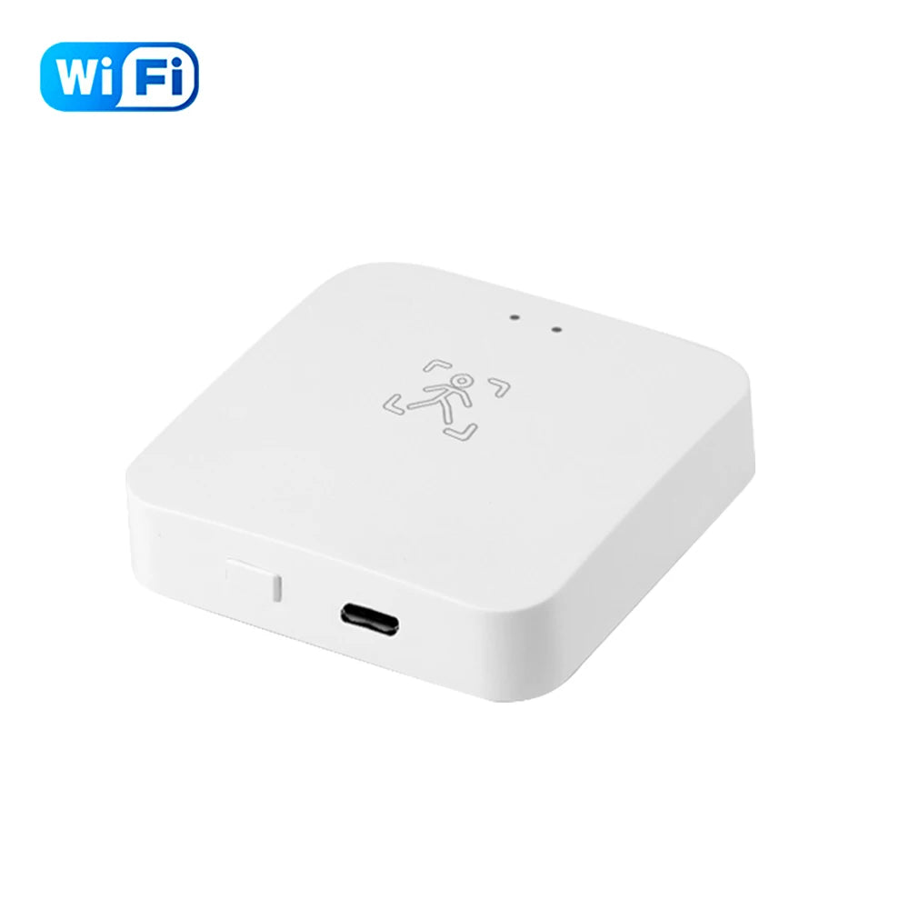 Tuya Zigbee Smart WiFi Human Presence Sensor Battery Model 24G millimeter-wave app linkage for light on and off