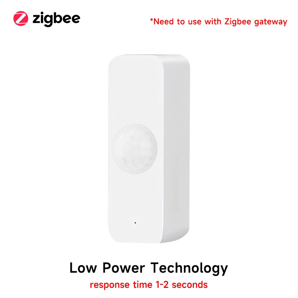 Tuya WiFi/Zigbee PIR Motion Sensor Smart Home Human Body Infrared Detector Security Smart Life Works With Alexa Google