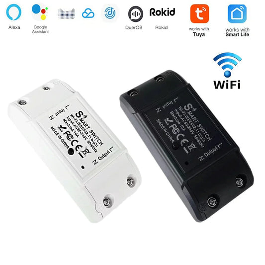 TUYA WiFi smart on/off switch, mobile wireless remote control, timing switch, smart home modification part
