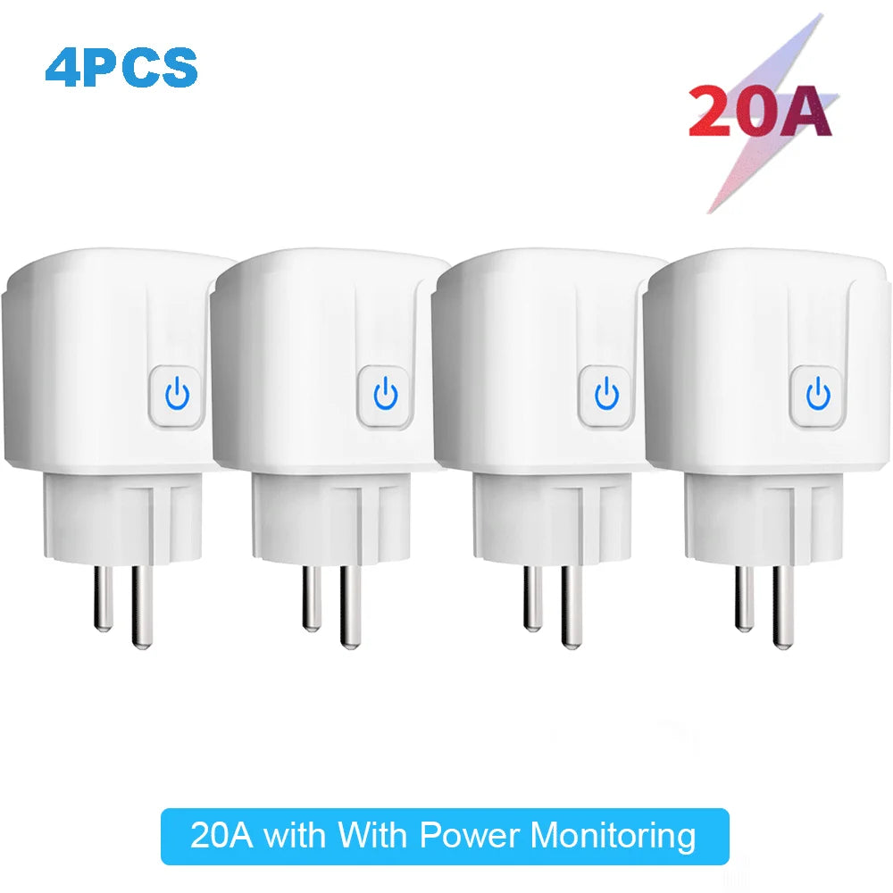 Smart WiFi Plug with Energy Monitoring - Works with Alexa & Google Home (EU)