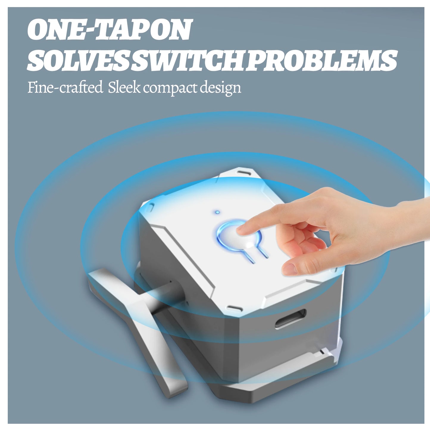 Wireless Remote  Light Switch Off Tool Automatic Button Pusher Intelligent USB Rechargeable Lazy Remote Control Switch