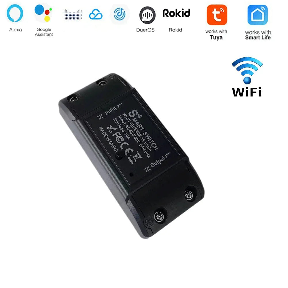 TUYA WiFi smart on/off switch, mobile wireless remote control, timing switch, smart home modification part