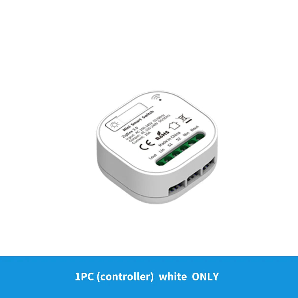 RF433 self-generating remote control switch, wireless, free-to-place, concealed, dual control