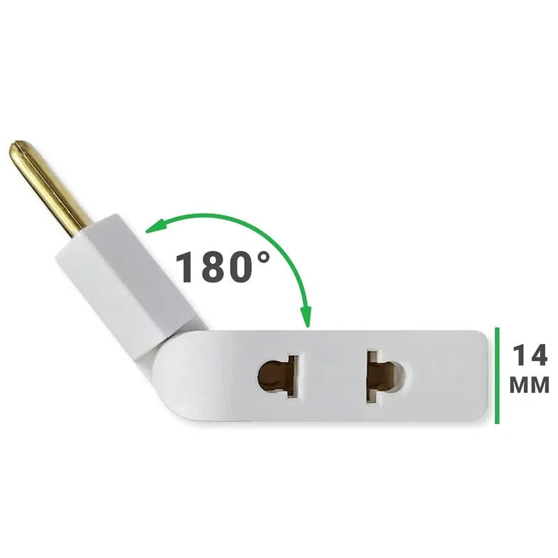 EU Travel Adapter 3 in 1 US To EU Electrical Socket Power Adapters CA MX US To KR Plug Power Adaptor Power Converter AC Outlet