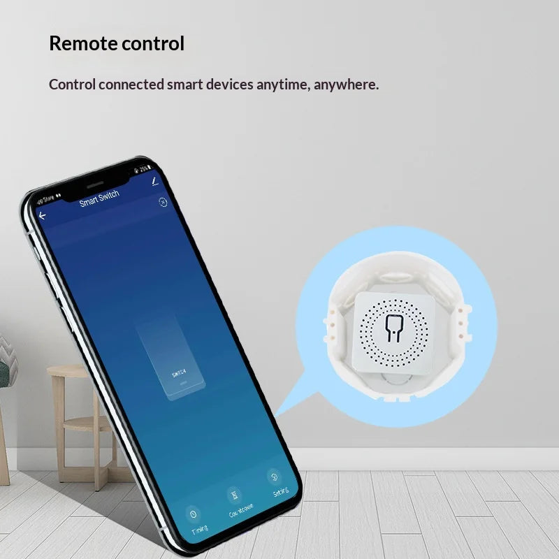 Zigbee 16A smart switch, Alexa Google Assistant compatible, bidirectional stable low-power relay, wall-mounted, requires a hub
