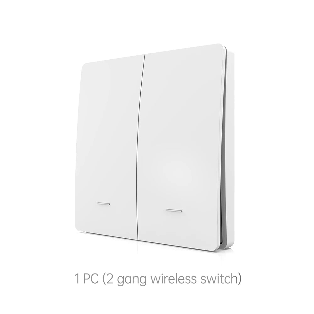 RF433 intelligent wireless switch module kit, self-powered remote AC 100-250V 10A receiver controller, lamp and electrical autom