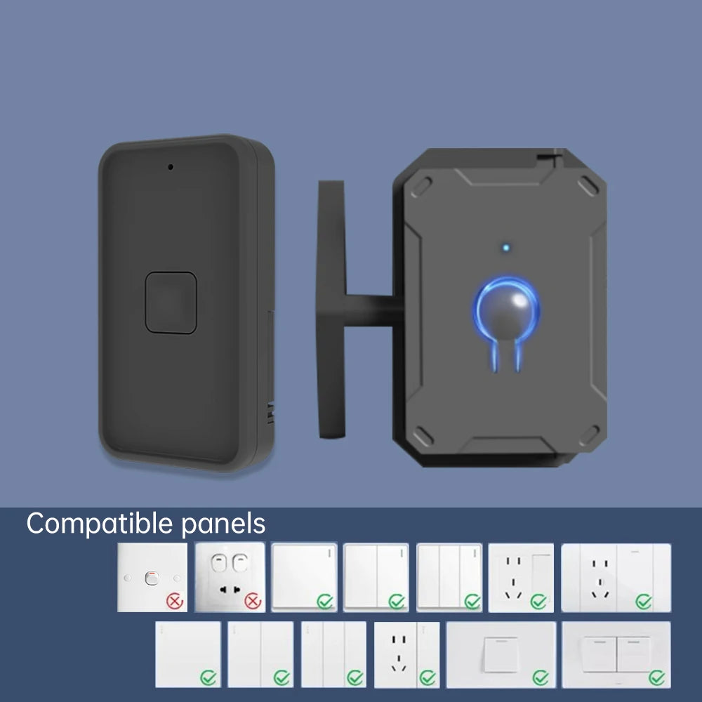 Wireless Remote  Light Switch Off Tool Automatic Button Pusher Intelligent USB Rechargeable Lazy Remote Control Switch