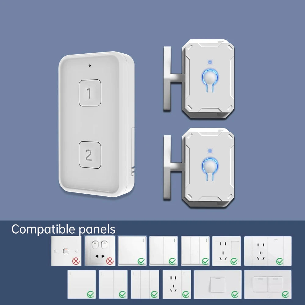 Wireless Remote  Light Switch Off Tool Automatic Button Pusher Intelligent USB Rechargeable Lazy Remote Control Switch