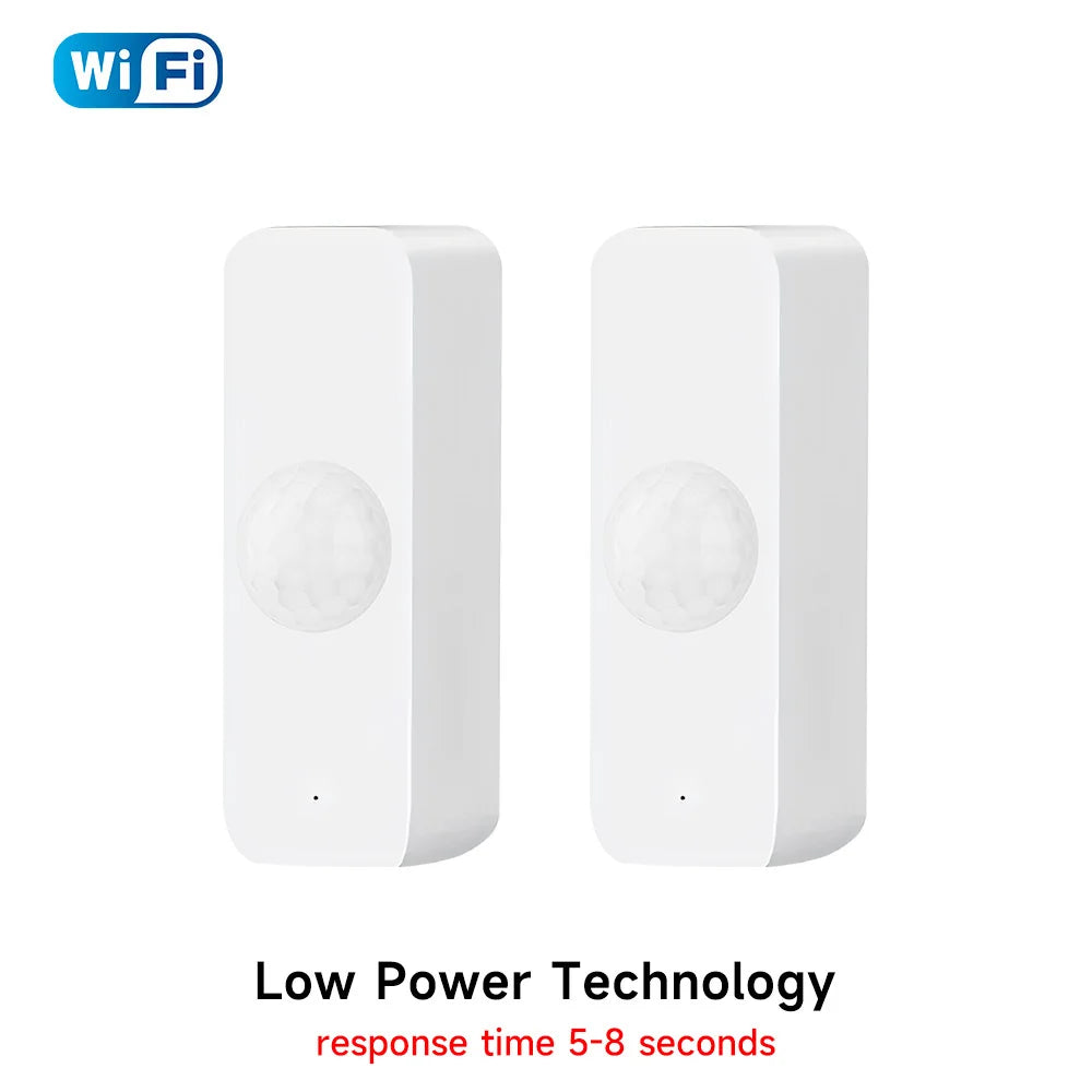 Tuya WiFi/Zigbee PIR Motion Sensor Smart Home Human Body Infrared Detector Security Smart Life Works With Alexa Google
