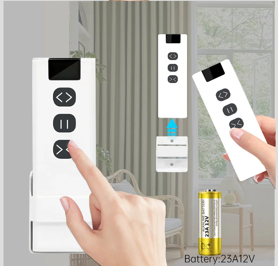 LakiSmart Pro WiFi+RF433 Smart Curtain Module for Roller Shutter & Blinds